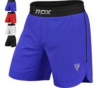 RDX MMA Pantalones para Entrenamiento y Kickboxing - Cortos para Artes Marciales, Grappling, Sparring, Boxeo, Cage Fight - Shorts para BJJ, Muay Thai, Gimnasio Fitness y Deportivos de Combate