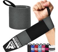RDX Muñequeras Gym Powerlifting Correas de Levantamiento, Aprobado por IPL y USPA, Wrist Wraps Deportivas para Culturismo Musculación Gimnasio