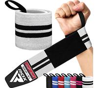 RDX Muñequeras Gym Powerlifting Correas de Levantamiento, Aprobado por IPL y USPA, Wrist Wraps Deportivas para Culturismo Musculación Gimnasio