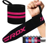 RDX Muñequeras Gym Powerlifting Correas de Levantamiento, Aprobado por IPL y USPA, Wrist Wraps Deportivas para Culturismo Musculación Gimnasio
