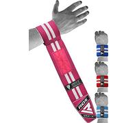 RDX Muñequeras Gym Powerlifting Correas de Levantamiento, Aprobado por IPL y USPA, Wrist Wraps Deportivas para Culturismo Musculación Gimnasio Calistenia Gimnástico Fitness Halterofilia Entrenamiento