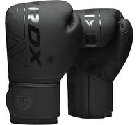 RDX Niños Guantes de Boxeo para Entrenamiento y Muay Thai, Maya Hide Cuero Kara Junior Mitones para Sparring, Kick Boxing, Boxing Gloves para Saco Boxeo, Artes Marciales Training