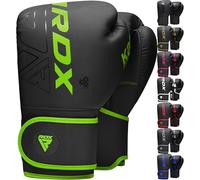 RDX Niños Guantes de Boxeo para Entrenamiento y Muay Thai, Maya Hide Cuero Kara Junior Mitones para Sparring, Kick Boxing, Boxing Gloves para Saco Boxeo, Artes Marciales Training
