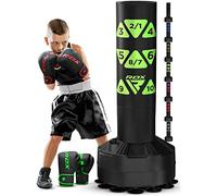 RDX Niños Saco de Boxeo Pie Puñetazos para Artes Marciales Mixtas, 4ft Junior Pesado, Equipo Entrenamiento Gimnasio Casa, Bolsa para Fitness MMA Training, Karate, Taekwondo