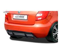 RDX Race Diseño rdhad2001 trasero delantales Enfoque 'Difusor' Fabia II HB (5J) 2007 - 2014 (ABS brillante), color negro