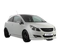 RDX Racedesign Alerón delantero compatible con Opel Corsa D 2006-2011 excl. OPC (PU)