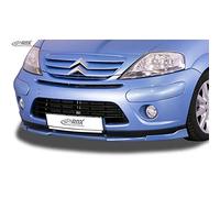 RDX Racedesign Alerón delantero Vario-X compatible con Citroën C3 Facelift 2005-2009 (PU)