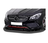 RDX Racedesign Alerón delantero Vario-X compatible con Mercedes CLA Coupe (C117) & Shooting Brake (X117) Facelift 2016-2019 (PU)