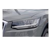 RDX Racedesign Alerones de faros compatible con Audi Q2 (GA) 2016- (ABS)