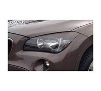 RDX Racedesign Alerones de faros compatible con BMW X1 E84 2009-2012 (ABS)