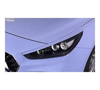 RDX Racedesign Alerones de faros compatible con Hyundai i30 2017-2021 (ABS)