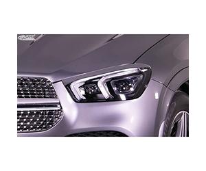 RDX Racedesign Alerones de faros compatible con Mercedes GLE (X167) 2018- (ABS)
