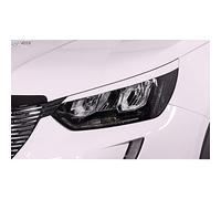 RDX Racedesign Alerones de faros compatible con Peugeot 208 II & 2008 II 2019- (ABS)