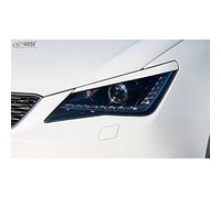 RDX Racedesign Alerones de faros compatible con Seat Ibiza 6J/6P 2008-2017 incl. ST/SC (ABS)