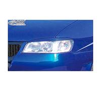 RDX Racedesign Alerones de faros compatible con Seat Ibiza 6K2 1999-2002 / Cordoba 1999-2003 (ABS)