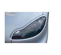 RDX Racedesign Alerones de faros compatible con Smart ForTwo Coupé/Cabrio C451 2007-2014 (ABS)