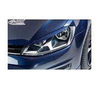 RDX Racedesign Alerones de faros compatible con Volkswagen Golf VII 2012-2017 (ABS)
