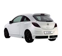 RDX Racedesign Faldón trasero compatible con Opel Corsa D 2006-2011 excl. OPC (PU)