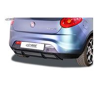 RDX Racedesign Faldón trasero 'Diffusor' compatible con Fiat Bravo (198) 2007-2014 (ABS Negro Brillante)