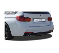 RDX Racedesign Faldón trasero 'Diffusor U-Diff' compatible con BMW Serie 3 F30/F31 2012-2018 incl. M-Technic (PU)