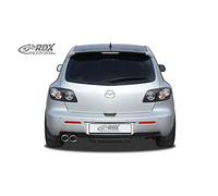 RDX Racedesign Faldón trasero 'Diffusor U-Diff' compatible con Mazda 3 (BK) FL 2006-2009 (PU)