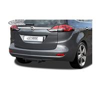 RDX Racedesign Faldón trasero 'Diffusor U-Diff' compatible con Opel Zafira Tourer C (P12) 2011- (PU)