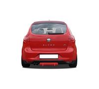 RDX Racedesign Faldón trasero 'Diffusor U-Diff' compatible con Seat Altea (5P) incl. FR & XL 2004- (PU)