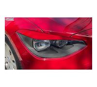 RDX Racedesign Parasoles para Faros Delanteros compatibles con BMW Serie 1 F20/F21 3/5 Puertas 2010-2015 (Solo halógeno) (ABS)