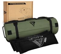 RDX Sandbag Bolsa de Arena Entrenamiento, 2kg a 90kg Bolsas Peso Fitness Levantamiento, Saco de Arena con Vacía Bolsas Ajustable para Gym Funcional y Potenciamiento Muscular - Vendido como SIN LLENAR