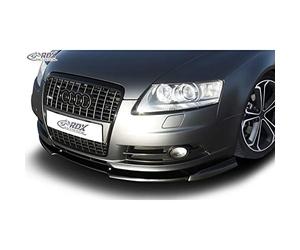 RDX Spoiler delantero A6 4F -2008 (S-Line parachoques delantero) Alerón delantero frontal VARIO-X