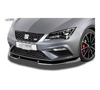 RDX Spoiler delantero Leon 5F FR + Cupra + Cupra 300 Facelift 2017+ (también SC & ST) Alerón delantero frontal VARIO-X