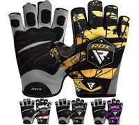 Rdx Sports Guantes de boxeo de cuero artificial junior 6 oz