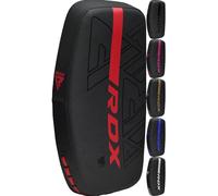 RDX Thai Pads Paos Muay Thai Kick Boxing Entrenamiento, Maya Hide Cuero Boxeo Almohadilla, Kara Curvo Escudo Manoplas para MMA Kicking Sparring Artes Marciales Taekwondo Combate Deportes Training Pad