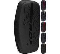 RDX Thai Pads Paos Muay Thai Kick Boxing Entrenamiento, Maya Hide Cuero Boxeo Almohadilla, Kara Curvo Escudo Manoplas para MMA Kicking Sparring Artes Marciales Taekwondo Combate Deportes Training Pad