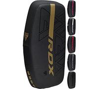 RDX Thai Pads Paos Muay Thai Kick Boxing Entrenamiento, Maya Hide Cuero Boxeo Almohadilla, Kara Curvo Escudo Manoplas para MMA Kicking Sparring Artes Marciales Taekwondo Combate Deportes Training Pad