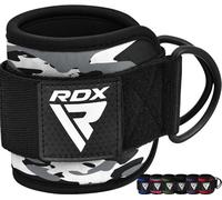 RDX Tobillera para Polea Gimnasio Entrenamiento, Tobillos Double D Ring, Muñeca Correa Gym Puños para Cable Maquinas, Fitness Deportivas Muslo la Pierna Glúteos Poleas de Elevación, Hombre Mujere
