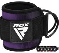 RDX Tobillera para Polea Gimnasio Entrenamiento, Tobillos Double D Ring, Muñeca Correa Gym Puños para Cable Maquinas, Fitness Deportivas Muslo la Pierna Glúteos Poleas de Elevación, Hombre Mujere