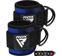 RDX Tobillera para Polea Gimnasio Entrenamiento, Tobillos Double D Ring, Muñeca Correa Gym Puños para Cable Maquinas, Fitness Deportivas Muslo la Pierna Glúteos Poleas de Elevación, Hombre Mujere