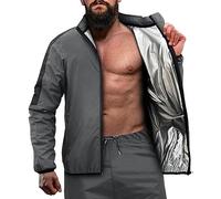 RDX Traje Sauna Mujer Hombre Adelgazante, Reach Oeko Tex 100 Certificado, Chándal para Perder Peso Traje para Adelgazar, Deportes Fitness MMA Boxeo Gimnasio Correr Yoga, Conjunto de Pantalón Superior