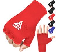 RDX Vendas Boxeo Guantes Interiores, Elástico Cinta Mano Muñeca Soporte, Vendaje Envolturas Protector Wraps, Muay Thai MMA Kick Boxing Artes Marciales Entrenamiento Puñetazos Gimnasio, Hombre Mujere