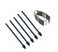 Rdxanc 5 recambios de bolígrafo con clip para lápiz capacitivo Tab S11/S11Ultra, accesorio para artistas y diseñadores