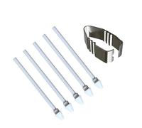 Rdxanc 5 recambios de bolígrafo con clip para lápiz capacitivo Tab S11/S11Ultra, accesorio para artistas y diseñadores