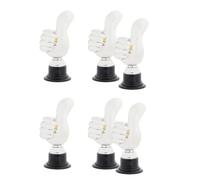 Rdxanc 6 trofeos con pulgar hacia arriba, medallas de fútbol, copa de premio, baloncesto, fútbol, ganadores, regalos para la escuela, suministros de recompensa, trofeos de competición de campeones