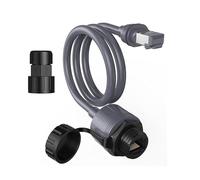 Rdxanc Adaptador Ethernet RJ45 de 2000 Mbps, resistente al agua, para antena estándar Gen3, transferencia de datos de alta velocidad