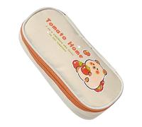 Rdxanc Estuche de gran capacidad con compartimentos espaciosos, multifuncionales, con cremallera, bolsa de almacenamiento para estudiantes