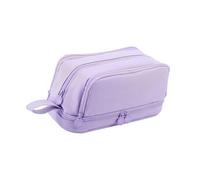 Rdxanc Estuche para lápices de doble capa, gran capacidad, organizador de escritorio