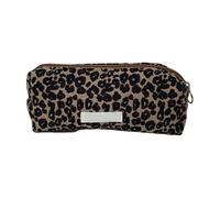 Rdxanc Estuche para lápices para niños, estudiantes, organizadores de escritorio, bolsa de maquillaje, escuela, oficina, papelería, bolsa de suministro, funda, Leopardo caqui, Mass Beauty