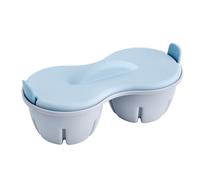 Rdxanc Fun Eggs - Hervidor de huevos para microondas, cocción rápida, materiales de polipropileno seguro, fácil de lavar, perfecto para uso doméstico, fácil mantenimiento, caldera de microondas