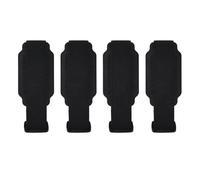 Rdxanc Paquete de 4 tacos antideslizantes para zapatos para tracción en hielo y nieve para senderismo, caminar e invierno con agarres de hielo ajustables para zapatos