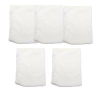 Rdxanc Paquete de 5 guantes de microfibra para limpieza facial, paños suaves para la cara, reutilizables, desmaquillantes, 21 x 15 cm